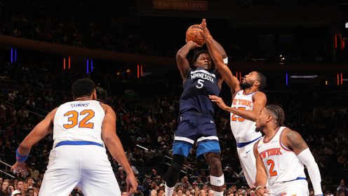 季前赛-大桥15分 唐斯10+11 华子17分 尼克斯加时逆转森林狼